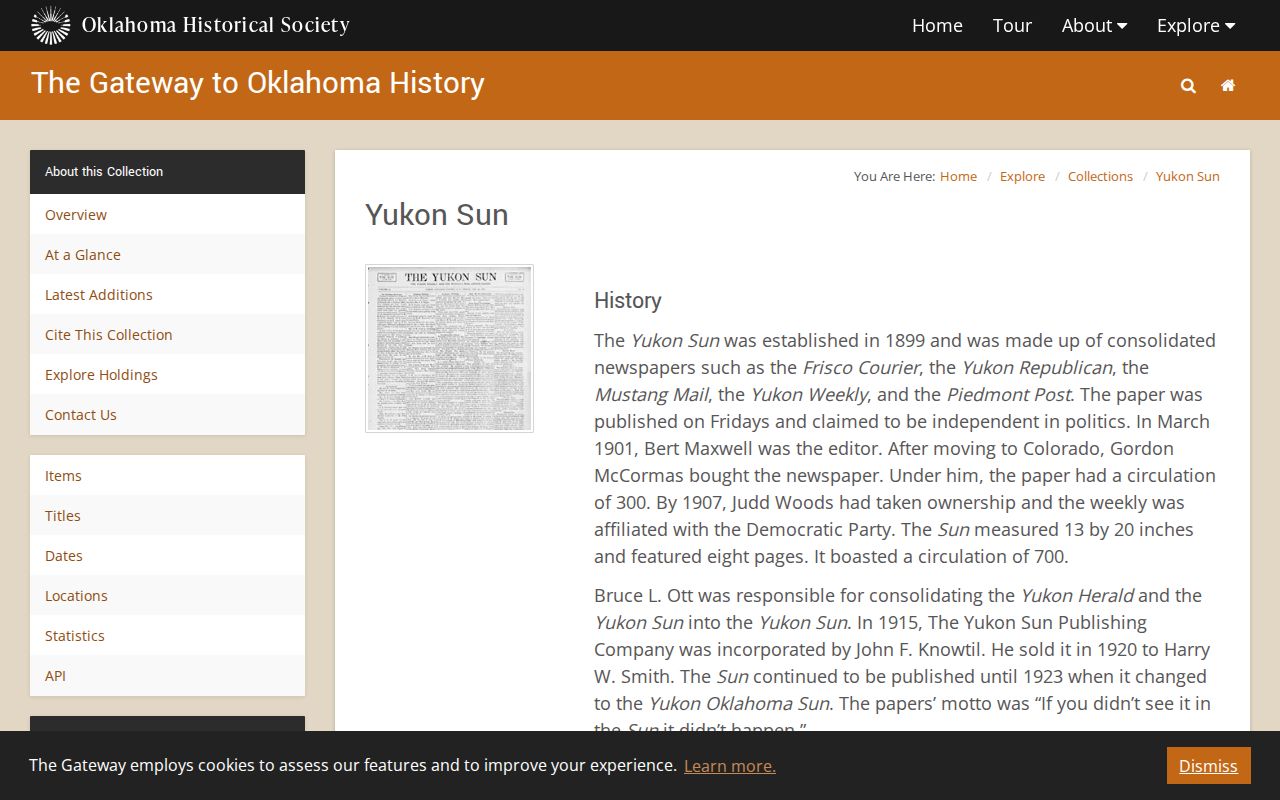 Yukon city directory companion research in the digitized Yukon Sun collection